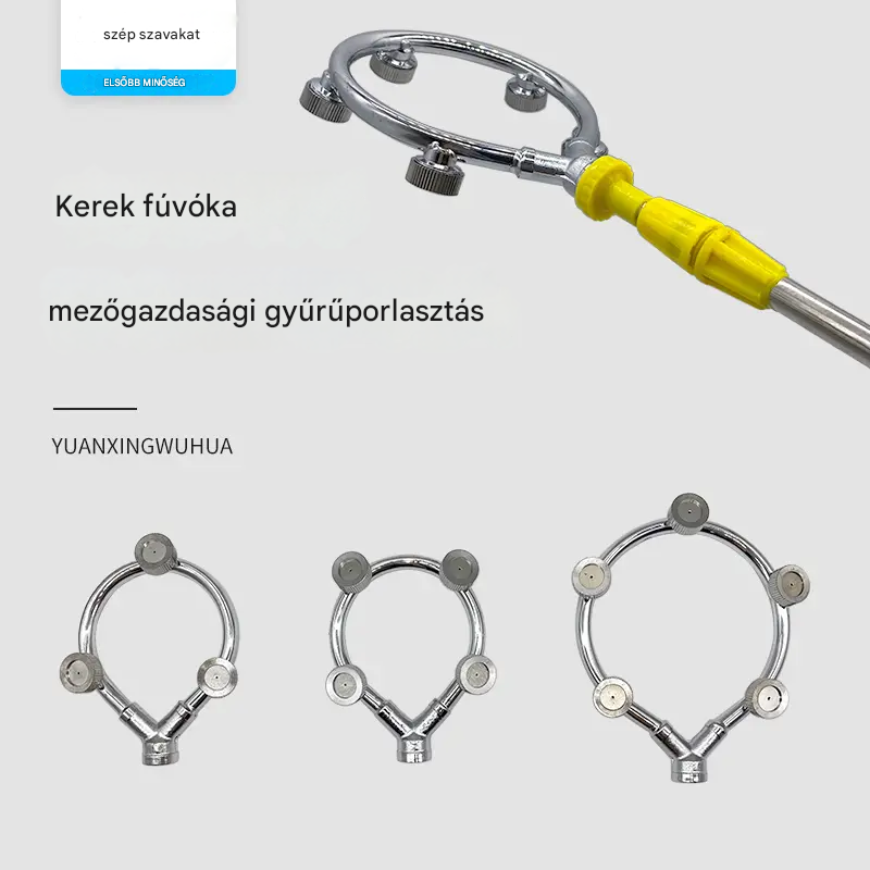 ✨【3 részes készlet】💦 Porálló nagynyomású fúvóka, többfunkciós mezőgazdasági növényvédőszer-permetező