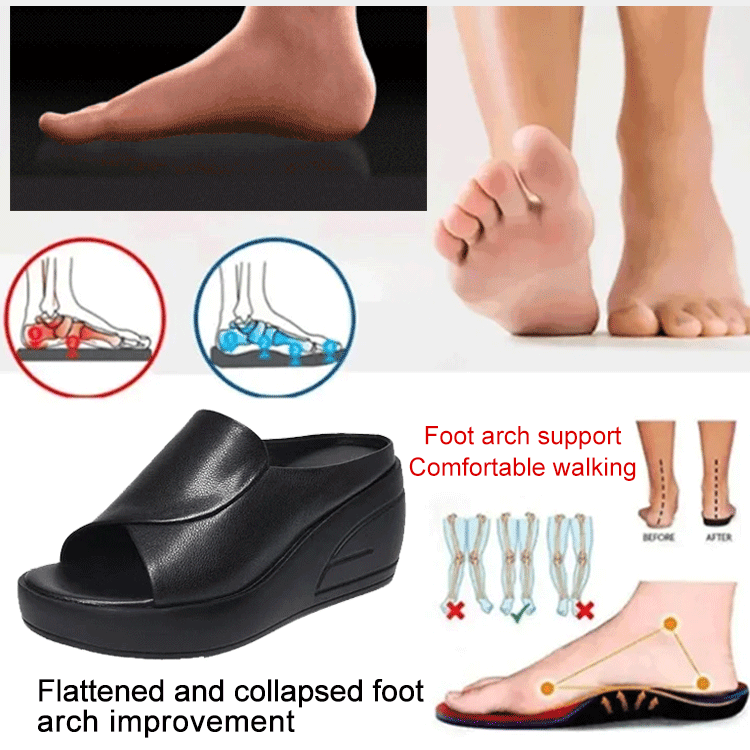 【35-40】 Divatos női ékpapucs