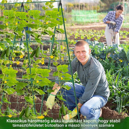 🌱🌱🌱Növény szőlő mászókeret - vastagított acélcső műanyag bevonattal