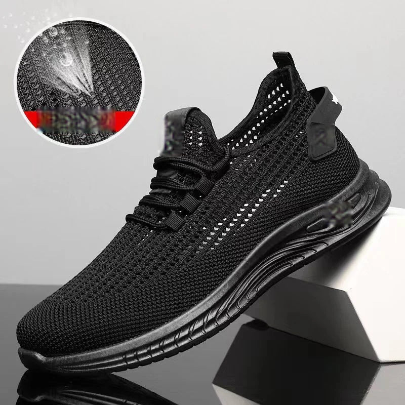 🔥👟【39-44】Kényelmes és légáteresztő hálós, csúszásmentes, divatos alkalmi férfi cipő