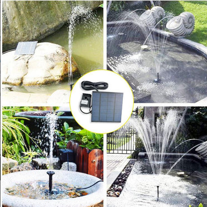 ⛲💦Az új napelemes szökőkút
