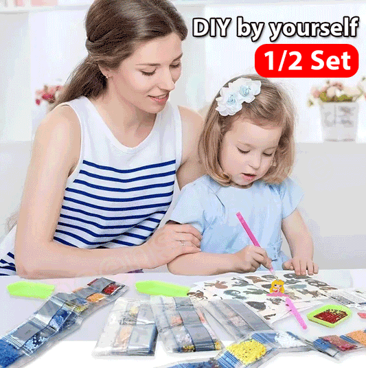 🧡👶5D strasszfestmény matricakészletek【24 részes készlet】