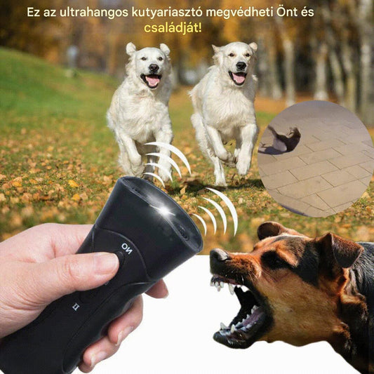 🐶🐕Ez az ultrahangos kutyariasztó megvédheti Önt és családját!