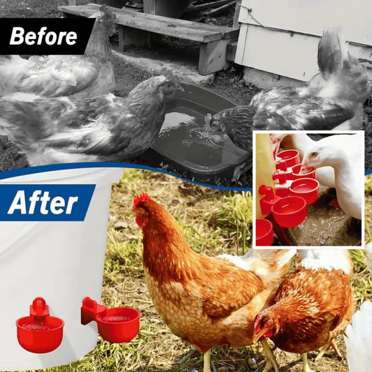 🐔【40 db】Automatikus itatótál szárnyasokhoz