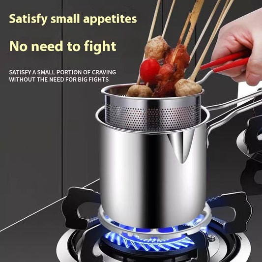 🍢🍖🍗Rozsdamentes acél serpenyőrács