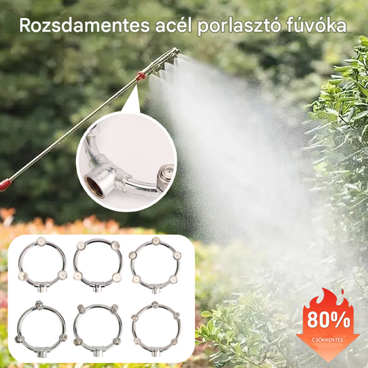 ✨【3 részes készlet】💦 Porálló nagynyomású fúvóka, többfunkciós mezőgazdasági növényvédőszer-permetező
