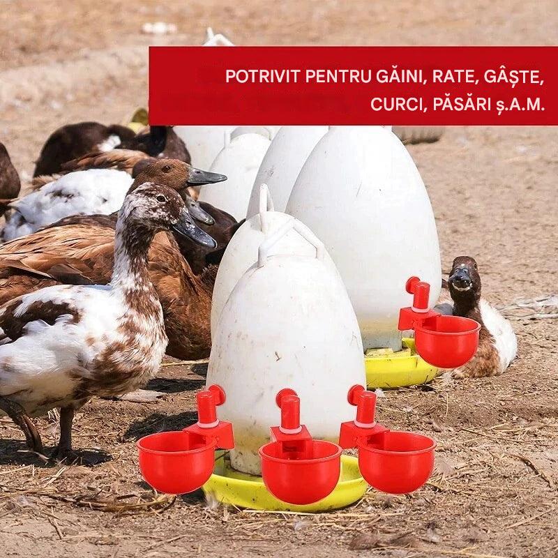 🐔【40 db】Automatikus itatótál szárnyasokhoz